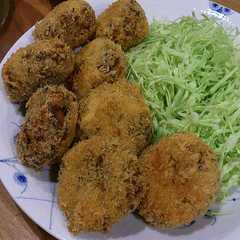 รูปของ ひじきのコロッケ