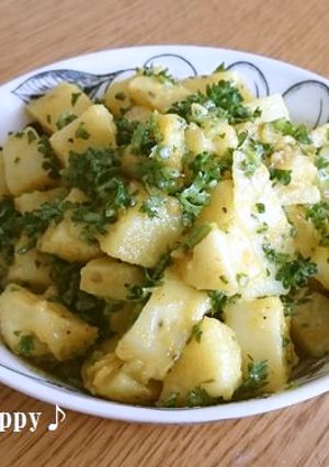 レンジで簡単♪じゃが芋のカレーバター和え-レシピのメイン写真