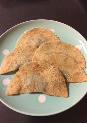 餃子の皮でなんちゃって生八ツ橋!-レシピのメイン写真