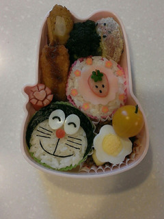 キャラ弁*簡単*ドラえもん*幼稚園お弁当-レシピのメイン写真