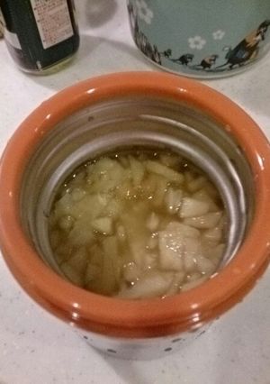 風邪対策？リンゴショウガ大根スープ-レシピのメイン写真