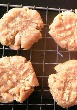 小麦粉なし、簡単ピーナッツバタークッキー-レシピのメイン写真