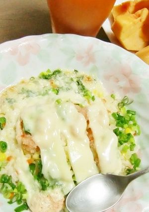 明太子と小ネギの、のせピラ！-レシピのメイン写真