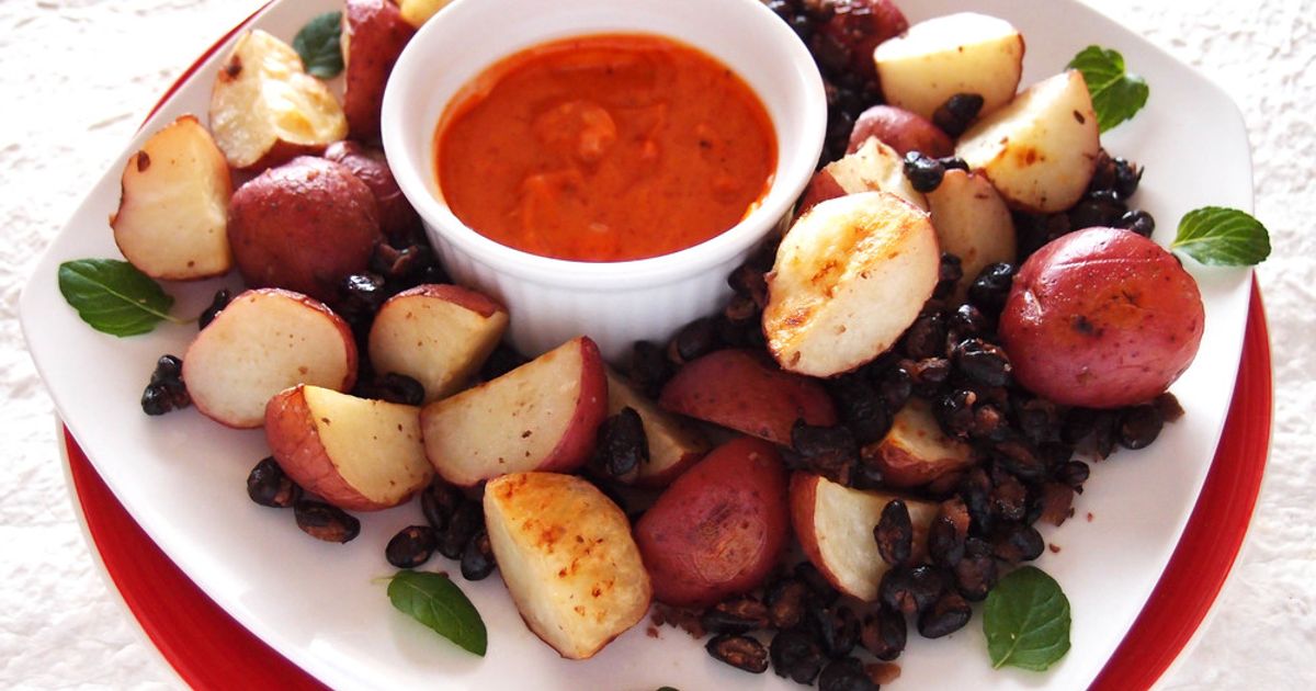 ベイクド・ポテトとブラックビーン by すぎはらめあり 【クックパッド