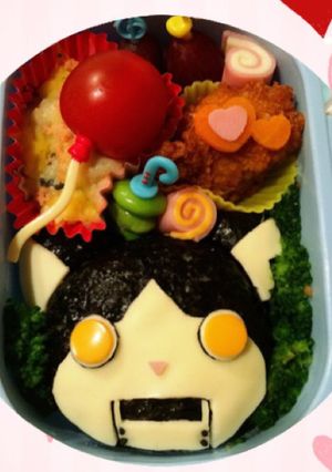 園児キャラ弁 ロボニャン 妖怪ウォッチ-レシピのメイン写真