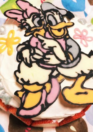 ドナルドのバースデーケーキ-レシピのメイン写真