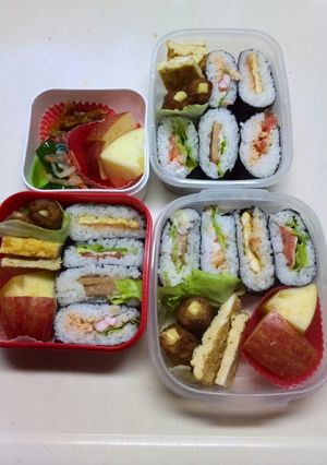 おにぎらず弁当-レシピのメイン写真