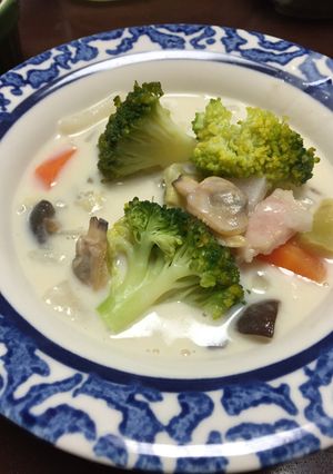 野菜たっぷりクラムチャウダー-レシピのメイン写真