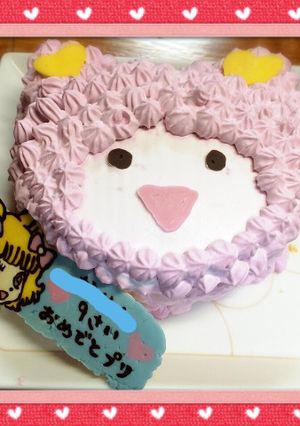 プリパラ クマとミレイ キャラケーキ-レシピのメイン写真