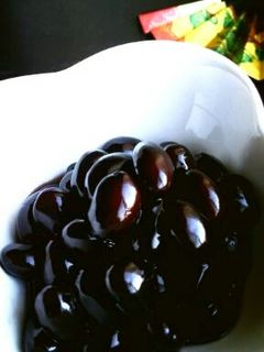 お節にふっくら簡単黒豆煮♪-レシピのメイン写真