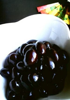 お節にふっくら簡単黒豆煮♪-レシピのメイン写真