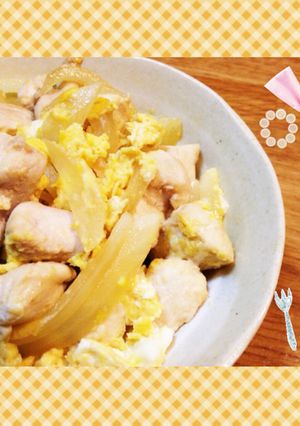 朝から5分で、シンプル親子丼-レシピのメイン写真