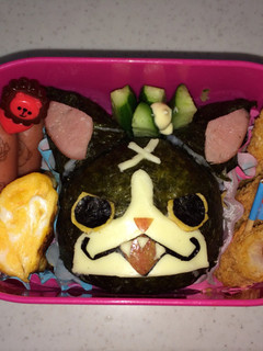 妖怪ウォッチ フユニャン キャラ弁 簡単-レシピのメイン写真