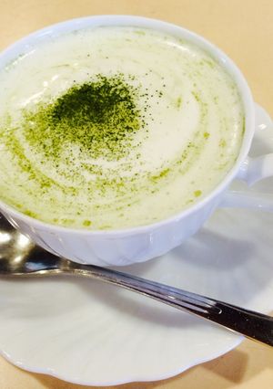 簡単＊ふわふわ＊抹茶ラテ-レシピのメイン写真