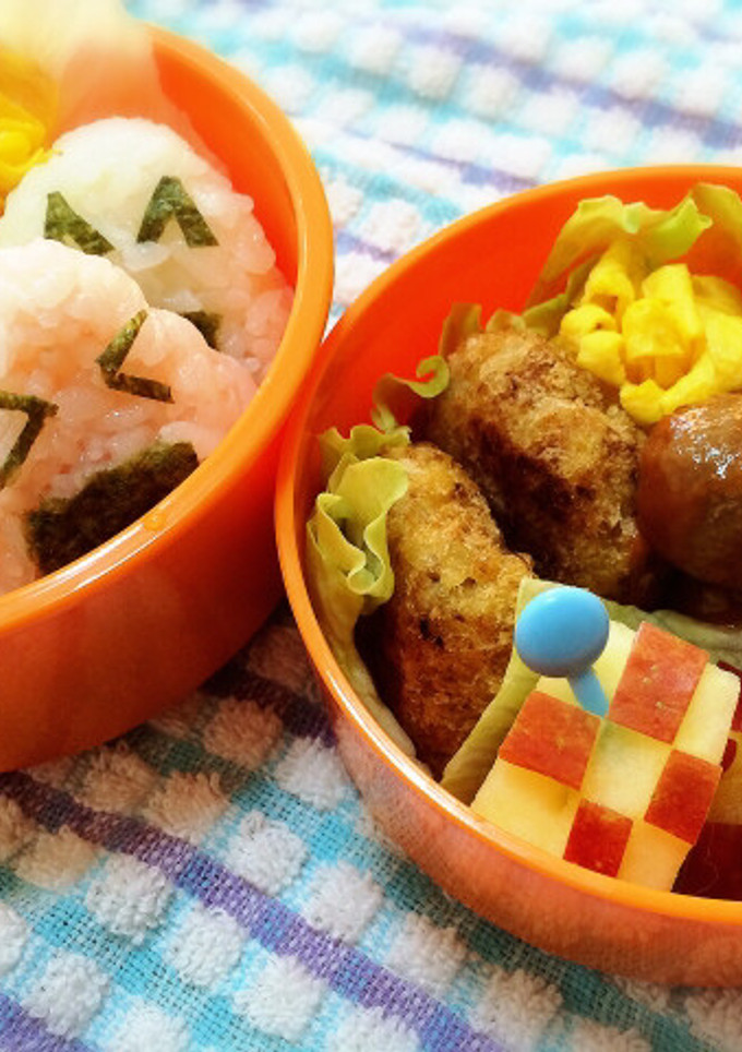 簡単おにぎりさん弁当♡-レシピのメイン写真