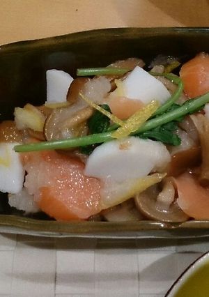 時短★かまぼこスモークサーモンおろしあえ-レシピのメイン写真