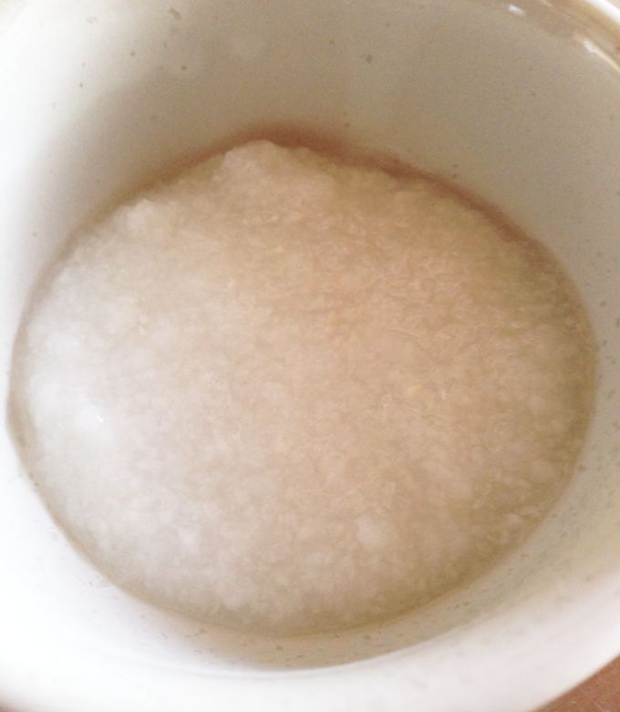 離乳食【初期】鍋で作る10倍粥 by ✩馬助ママ✩ 【クックパッド】 簡単