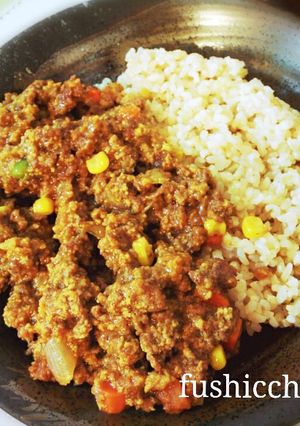 高野豆腐入り♡ドライカレー-レシピのメイン写真