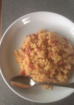 ちゃんとパラパラ！レンジでチャーハン♪-レシピのメイン写真