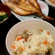 節分時期にも♪イワシの炊き込みご飯