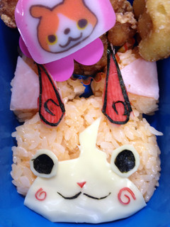 妖怪ウォッチ☆ジバコマ☆キャラ弁-レシピのメイン写真
