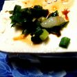 意外な組合せ(^o^)手軽で美味な冷奴☆
