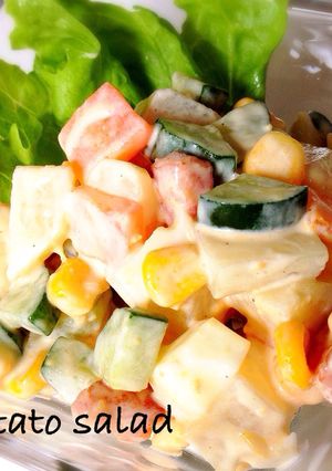 彩りポテト野菜サラダ☆-レシピのメイン写真