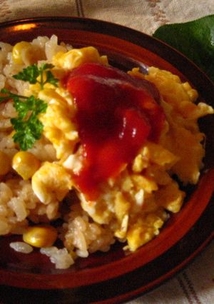 炊飯器バターライス-レシピのメイン写真