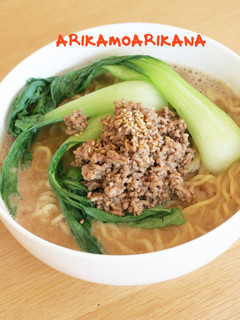 からくな~い割と簡単に坦々麺だよ-レシピのメイン写真