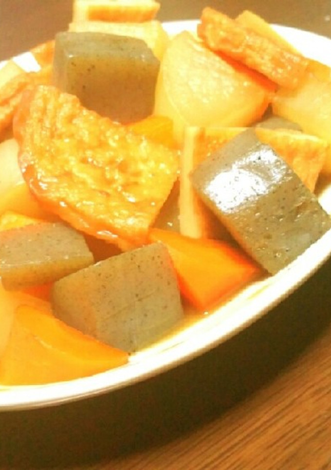 大根とさつま揚げの煮物-レシピのメイン写真