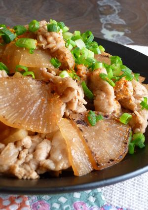 ✤大根が主役！豚肉の生姜焼き✤-レシピのメイン写真