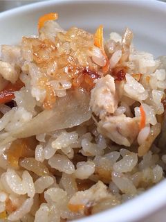 鶏ごぼうご飯-レシピのメイン写真