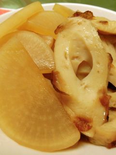 レンジで超簡単!大根とちくわの煮物♪-レシピのメイン写真