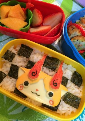 妖怪ウォッチ ☆ キャラ弁 ☆ ジバコマ-レシピのメイン写真