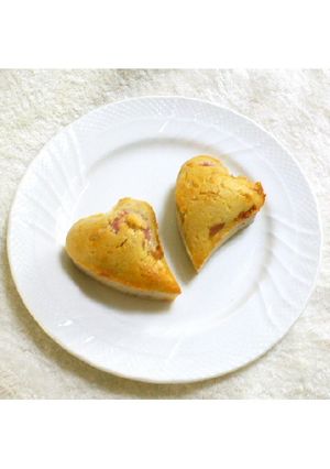 バレンタイン☆君に贈る☆恋する苺マフィン-レシピのメイン写真