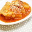 厚切りベーコンと大根のトマトスープ煮込み