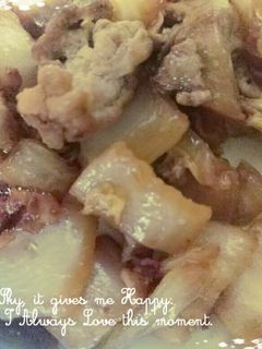 豚肉と白菜のニンニク炒め-レシピのメイン写真
