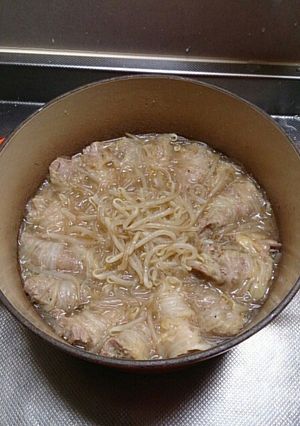 白菜豚ロールのオイスター煮込み♪-レシピのメイン写真