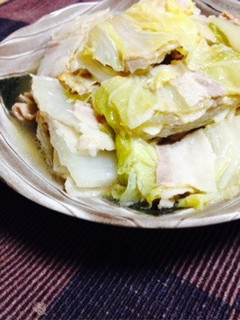 簡単!白菜と豚バラの重ね煮-レシピのメイン写真
