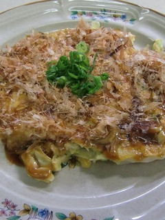 お餅でお好み焼き~^^-レシピのメイン写真