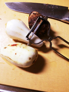 簡単里芋皮の剥き方-レシピのメイン写真
