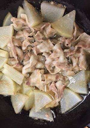 大根と豚バラのオイスターソース煮-レシピのメイン写真