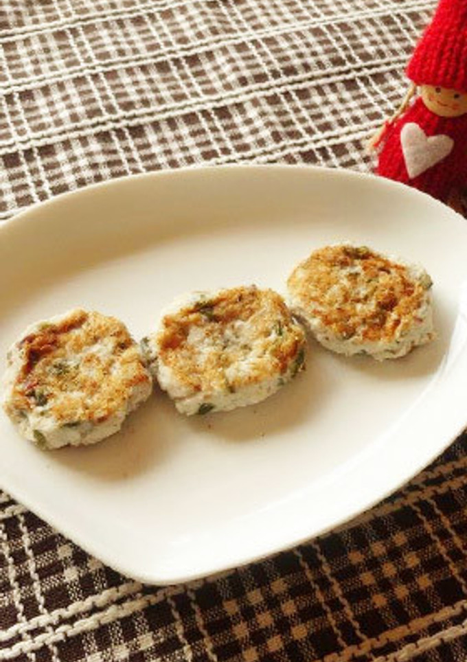 【離乳食後期】魚と里芋のまんまる焼き-レシピのメイン写真