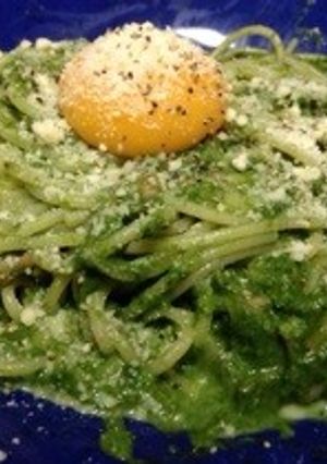 グリーンカルボナーラ-レシピのメイン写真