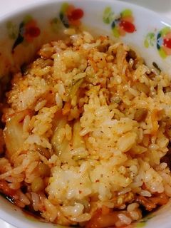 健康!ごま風味たっぷりキムチ納豆丼-レシピのメイン写真
