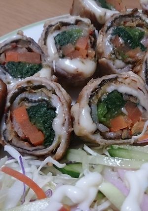 *豚肉巻きキムチ～ズ*-レシピのメイン写真
