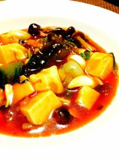 【15分】青梗菜と豆腐の中華ケチャップ煮-レシピのメイン写真