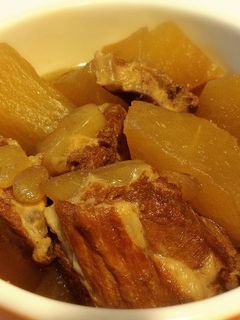 圧力鍋で☆豚バラ軟骨と大根のこっくり煮-レシピのメイン写真