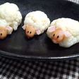 カリフラワーでひつじさん♡(お正月にも)