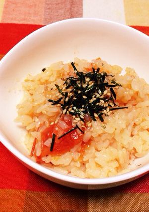 トマトの炊き込みご飯-レシピのメイン写真
